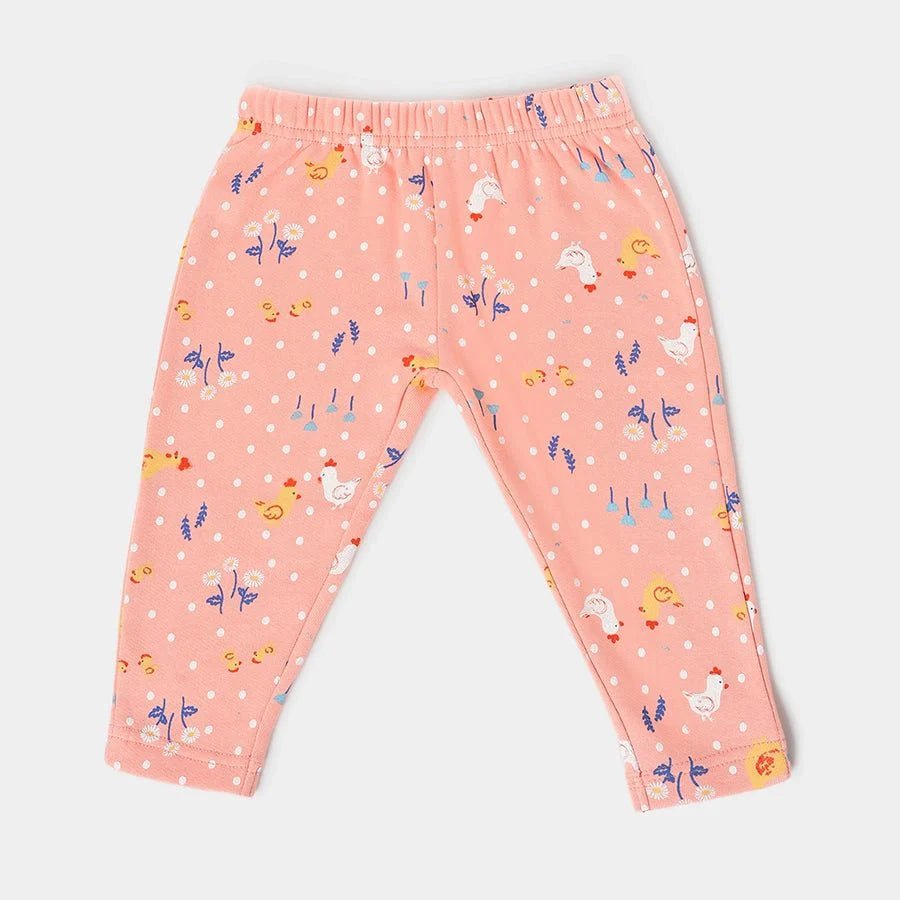 2Pk Cotton Fleece Legging Legging 9