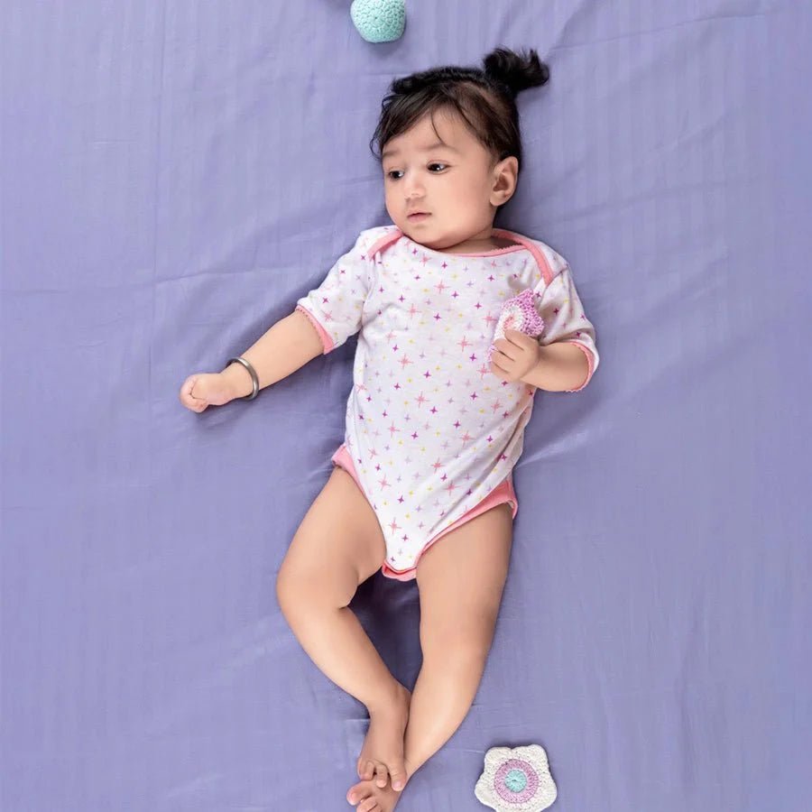 2Pk Cotton Interlock Romper Romper 8