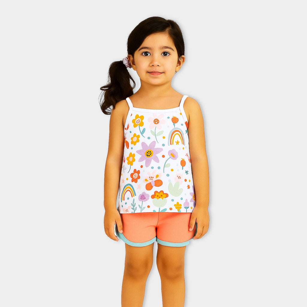 2Pk Cotton Interlock T-Shirt - Short Set T-Shirt - Short Set 1