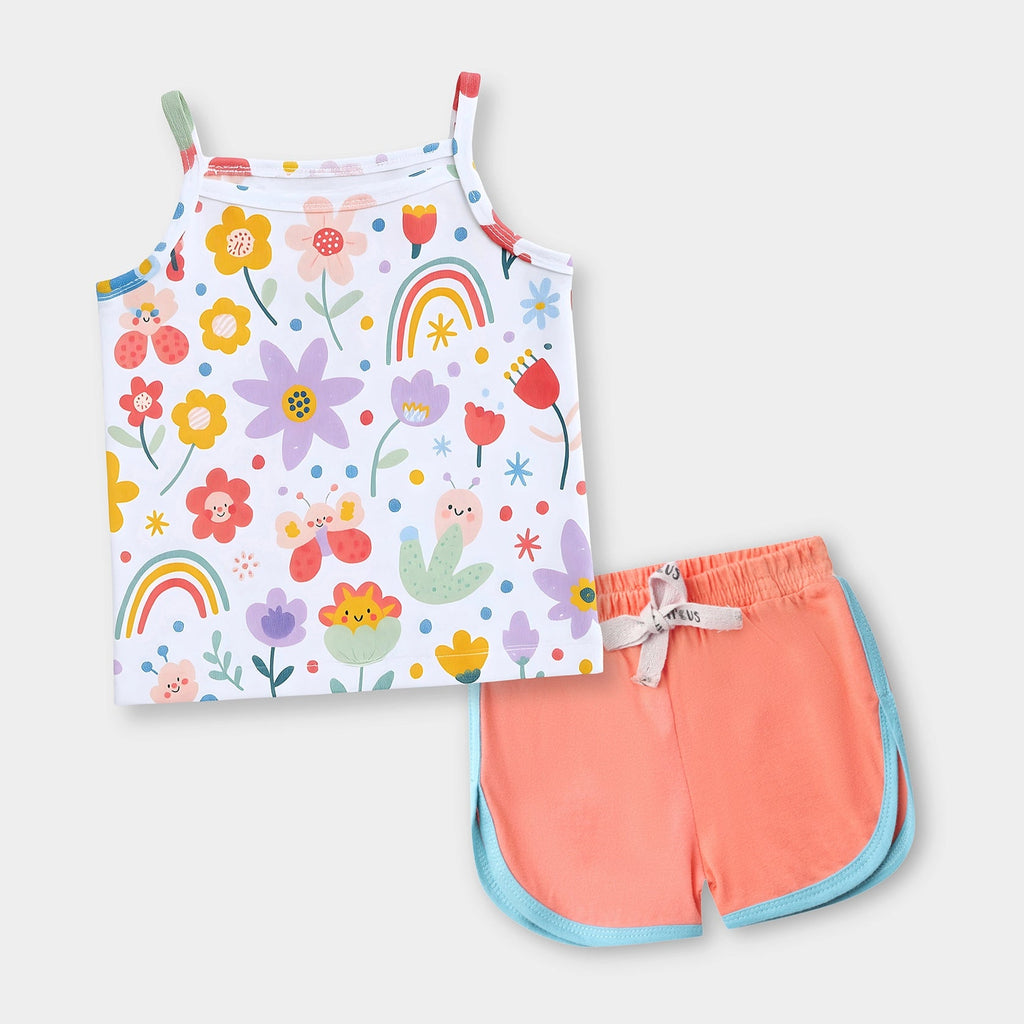 2Pk Cotton Interlock T-Shirt - Short Set T-Shirt - Short Set 2