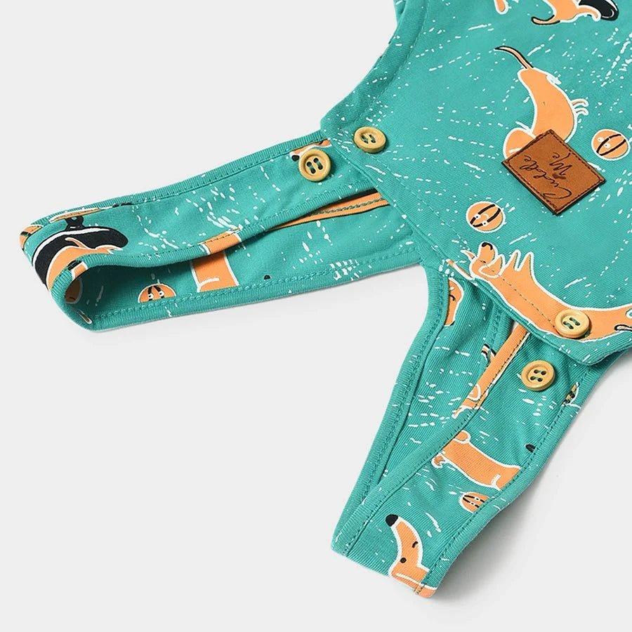 2Pk Cotton Jersey Dungaree Set Dungaree Set 14