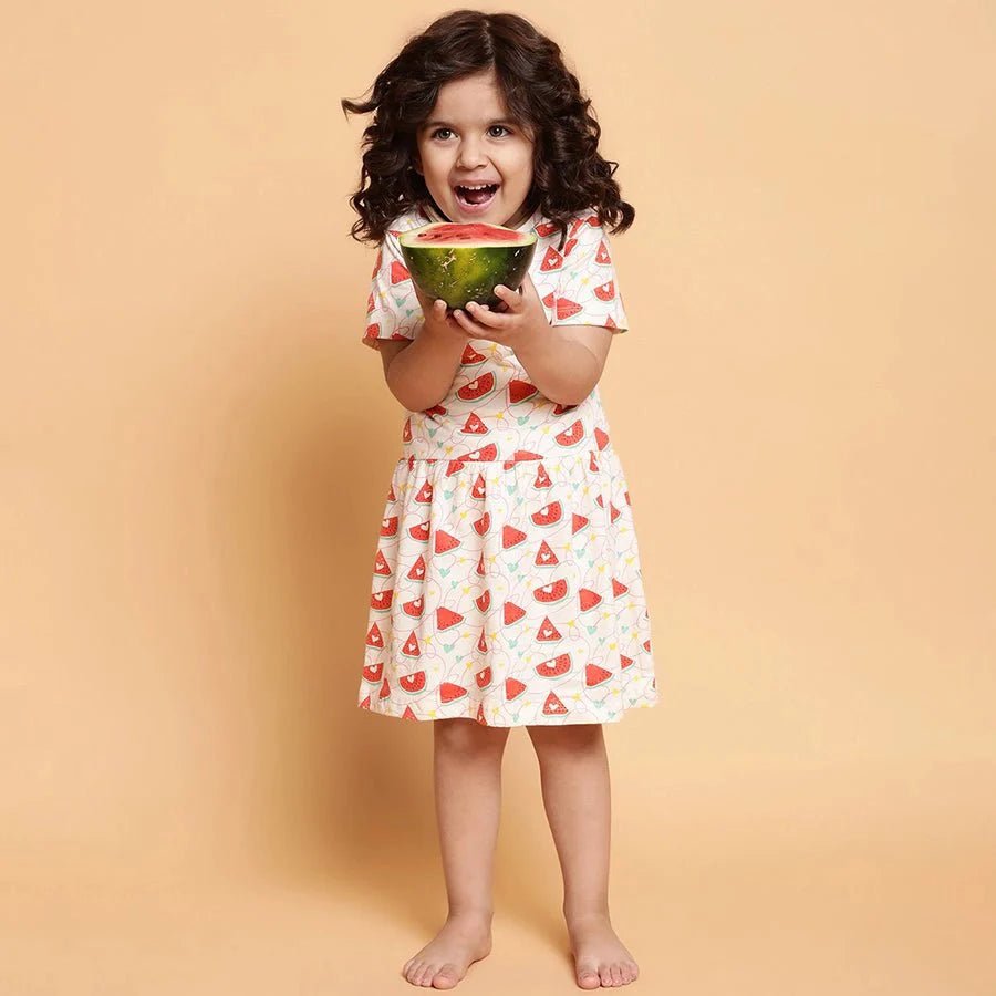2Pk Cotton Jersey Frock - Shirt/T-Shirt Set Frock - Shirt/T-Shirt Set 2