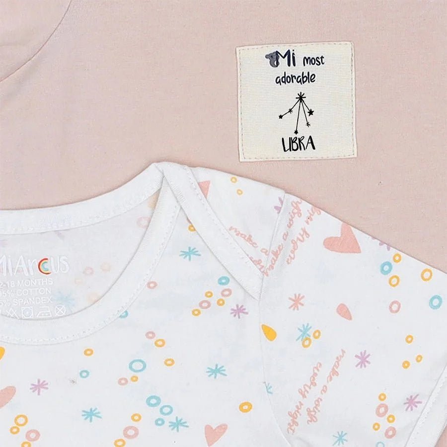 2Pk Cotton Jersey Romper Romper 10
