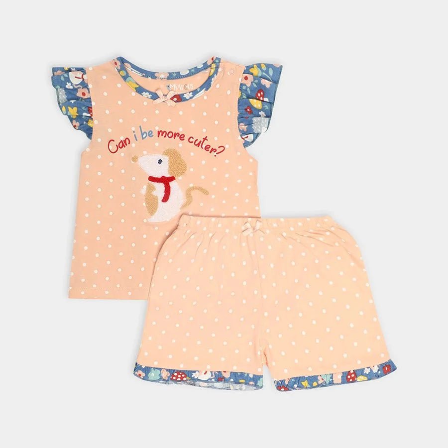 2Pk Cotton Jersey T-Shirt - Short Set T-Shirt - Short Set 1