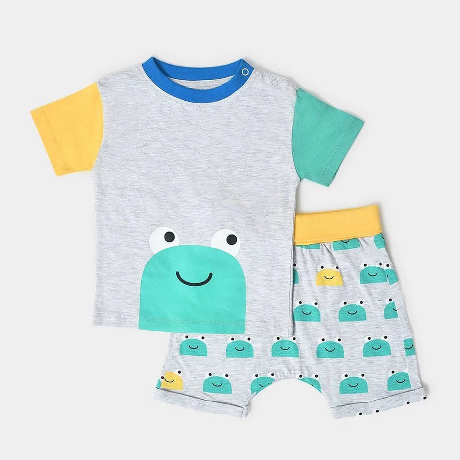 2Pk Cotton Jersey T-Shirt - Short Set T-Shirt - Short Set 1