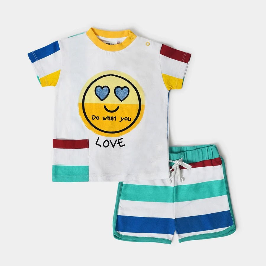 2Pk Cotton Jersey T-Shirt - Short Set T-Shirt - Short Set 1