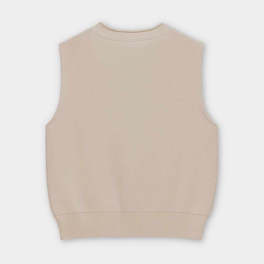 2Pk Cotton Purl Knit Sleeveless Sweater Sleeveless Sweater 4