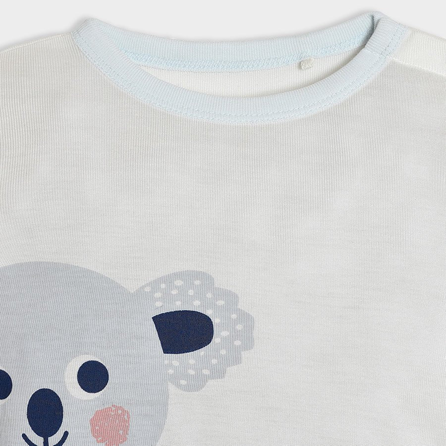 2Pk Modal Jersey T-Shirt - Pyjama Set T-Shirt - Pyjama Set 4