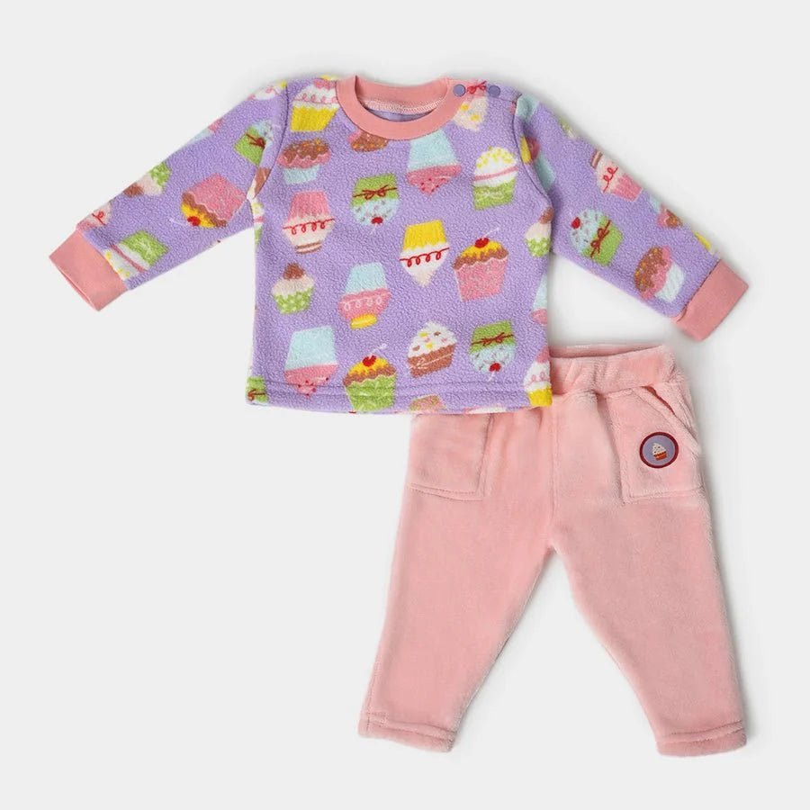 2Pk Polyester Antipill Sweatshirt - Jogger Set Sweatshirt - Jogger Set 1