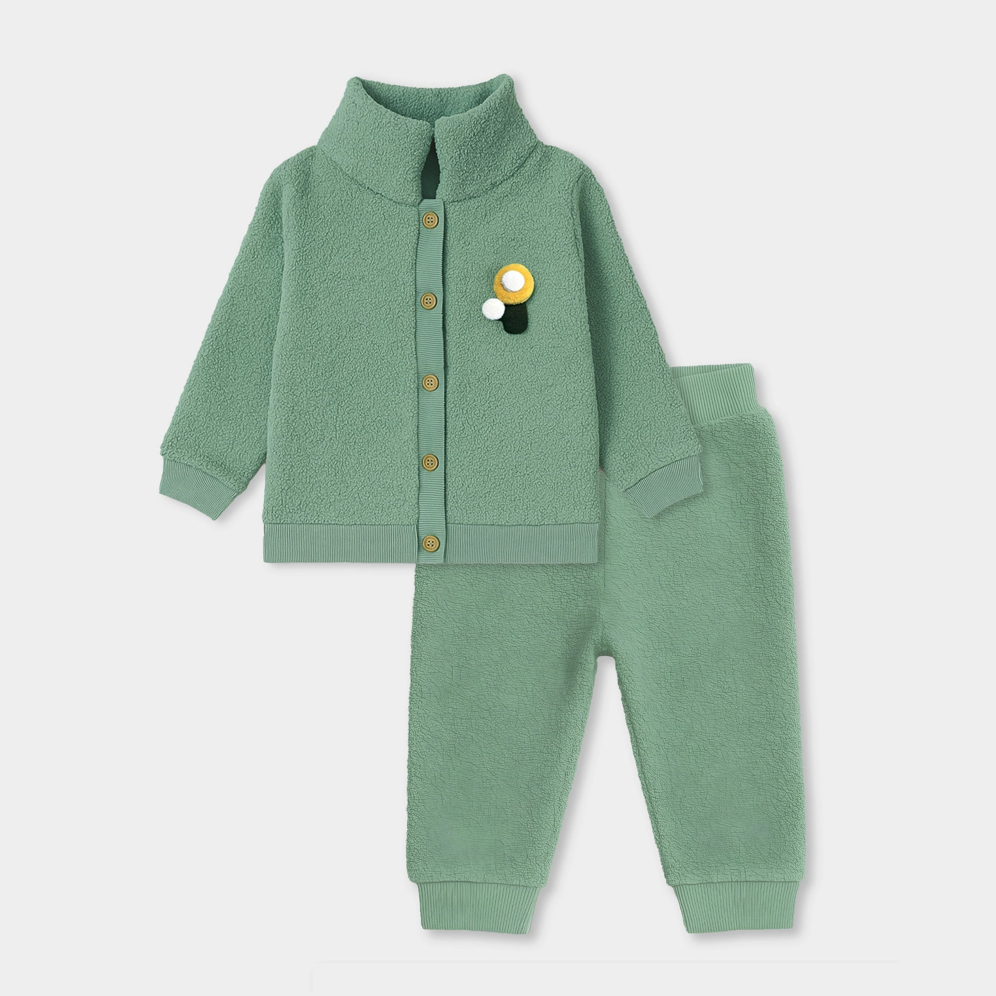 Mi Arcus 2Pk Polyester Fine Knit Sweater-Pyjama Set Sweater