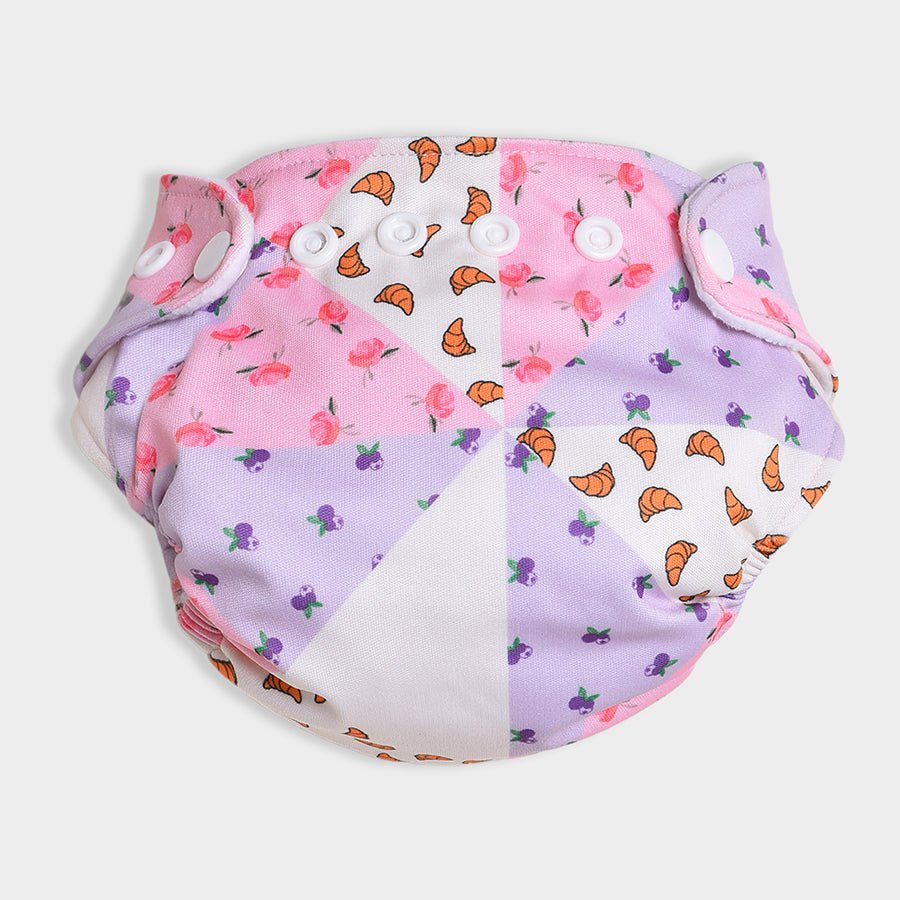 2Pk Polyester Jersey Reusable Diaper Reusable Diaper 1