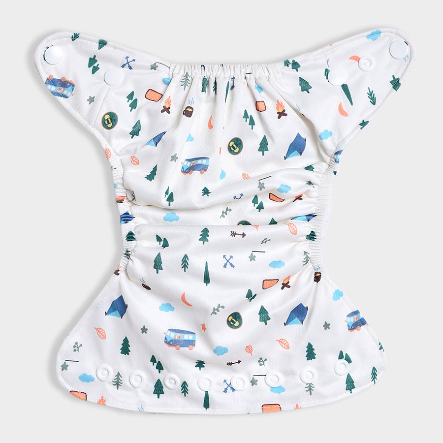 2Pk Polyester Jersey Reusable Diaper Reusable Diaper 2