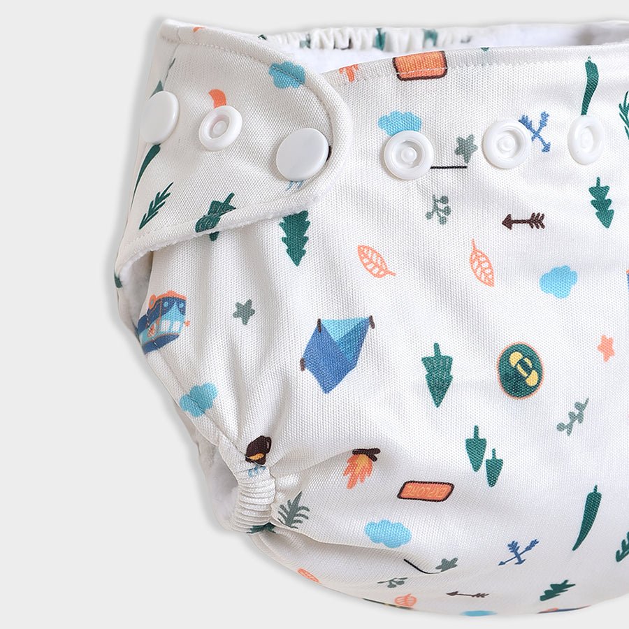 2Pk Polyester Jersey Reusable Diaper Reusable Diaper 4