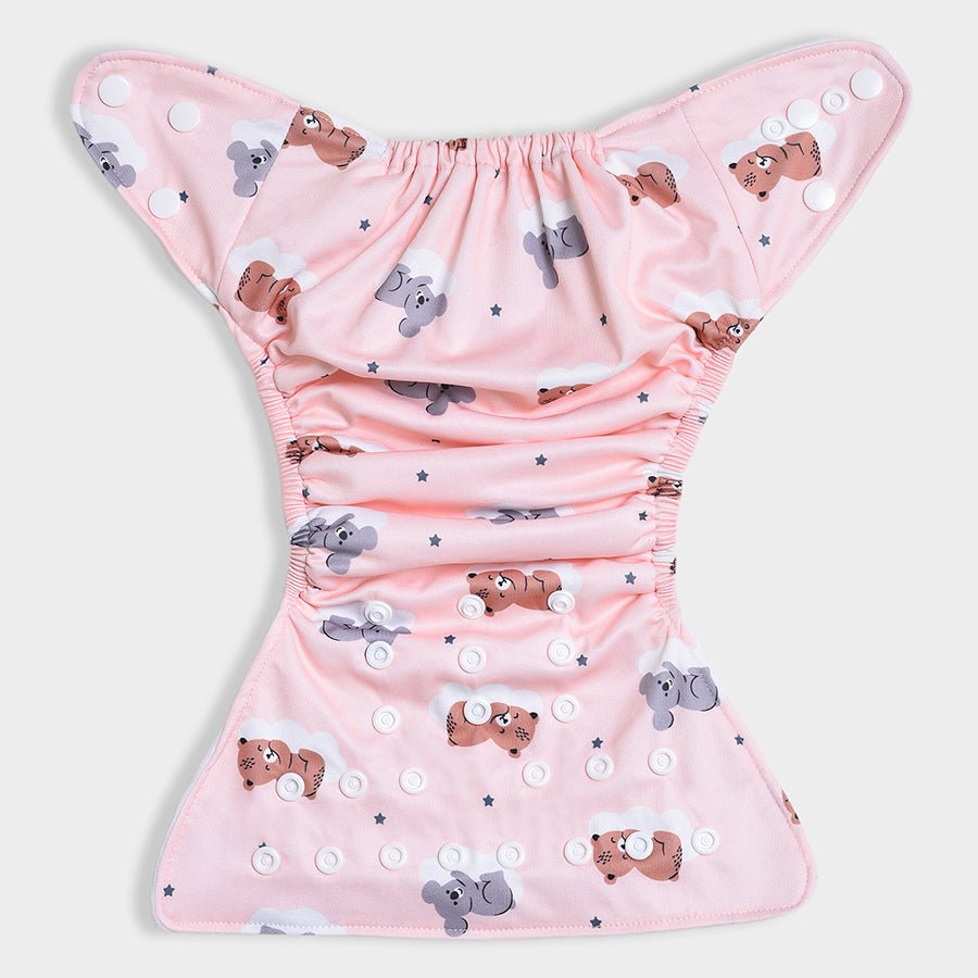 2Pk Polyester Jersey Reusable Diaper Reusable Diaper 2
