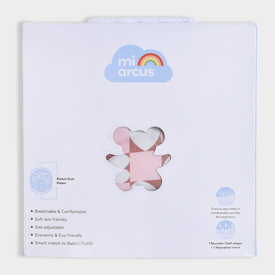 2Pk Polyester Jersey Reusable Diaper Reusable Diaper 8
