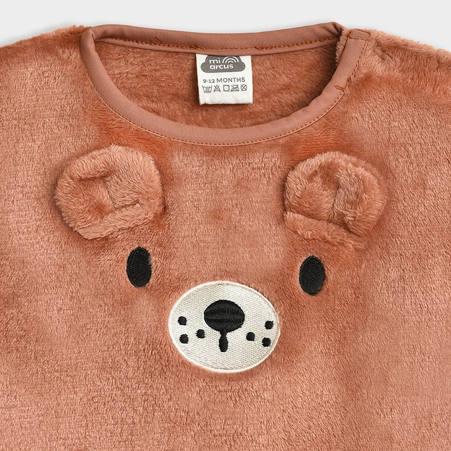 2Pk Polyester Pile Sweatshirt - Pyjama Set Sweatshirt - Pyjama Set 4