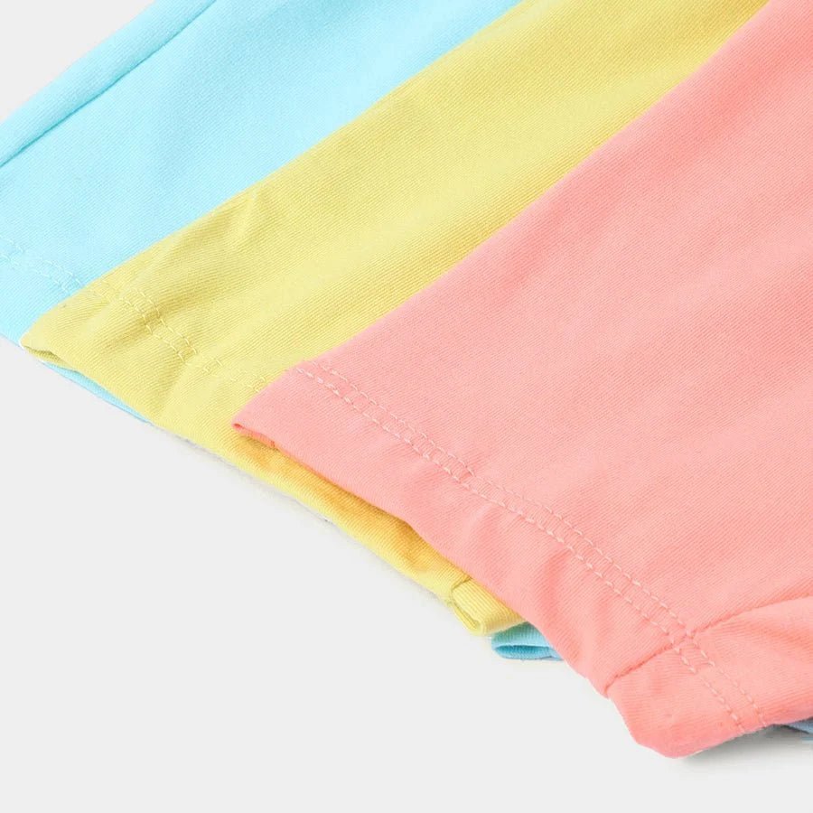 3Pk Blended Jersey Shorts Shorts 18