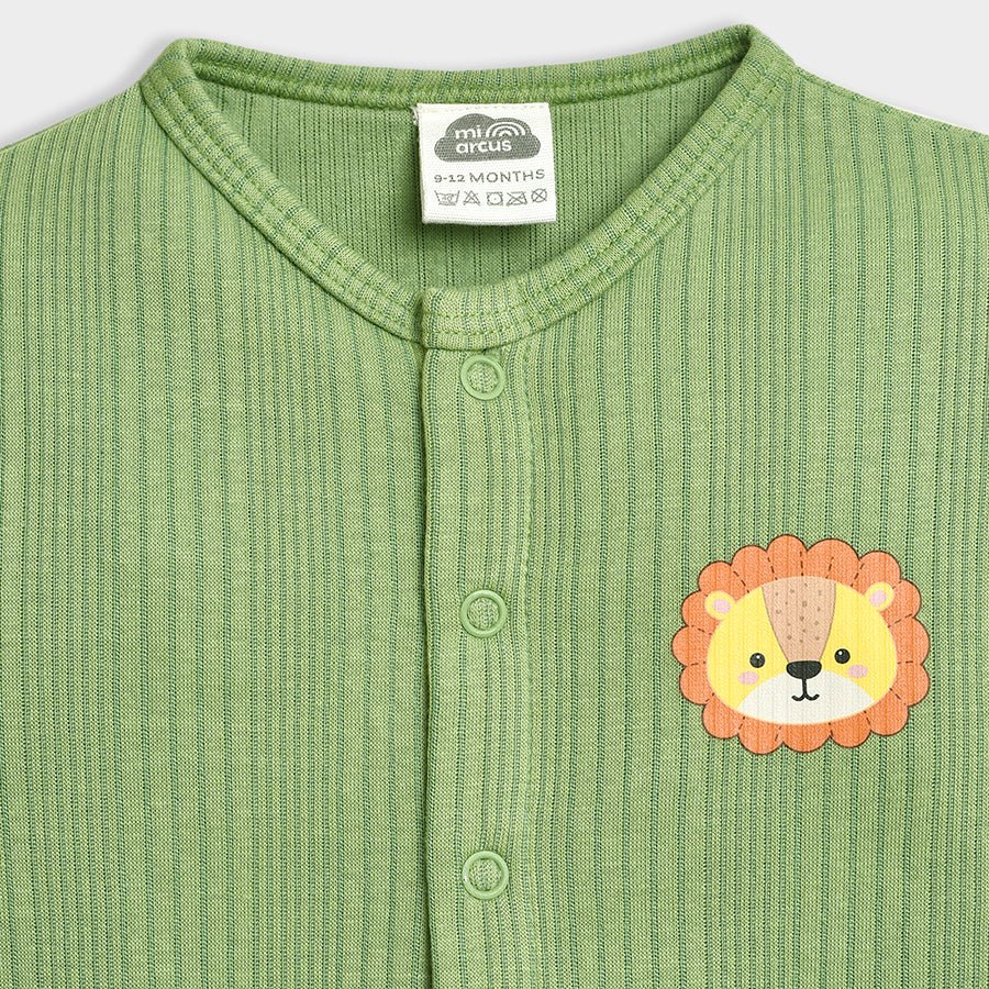 3Pk Blended Rib Knit Front Open Thermals Front Open Thermals 11