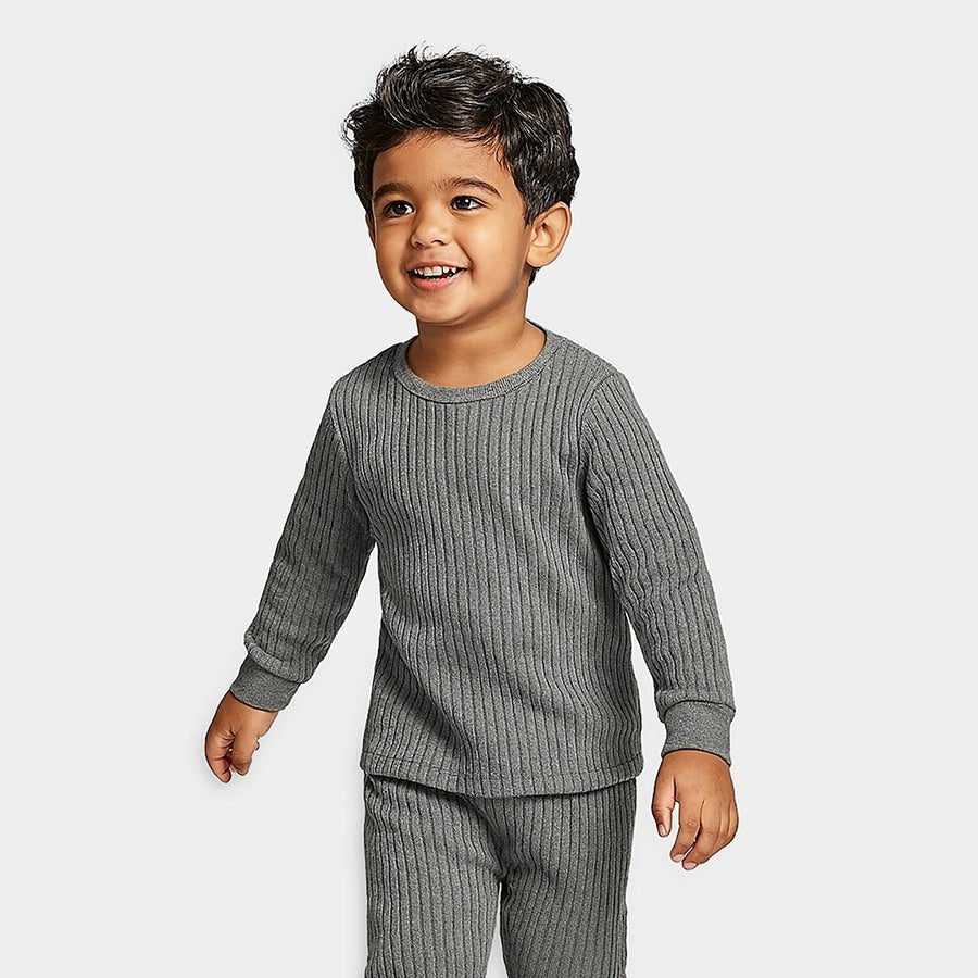 3Pk Blended Rib Knit Full Sleeve Thermal Full Sleeve Thermal 4