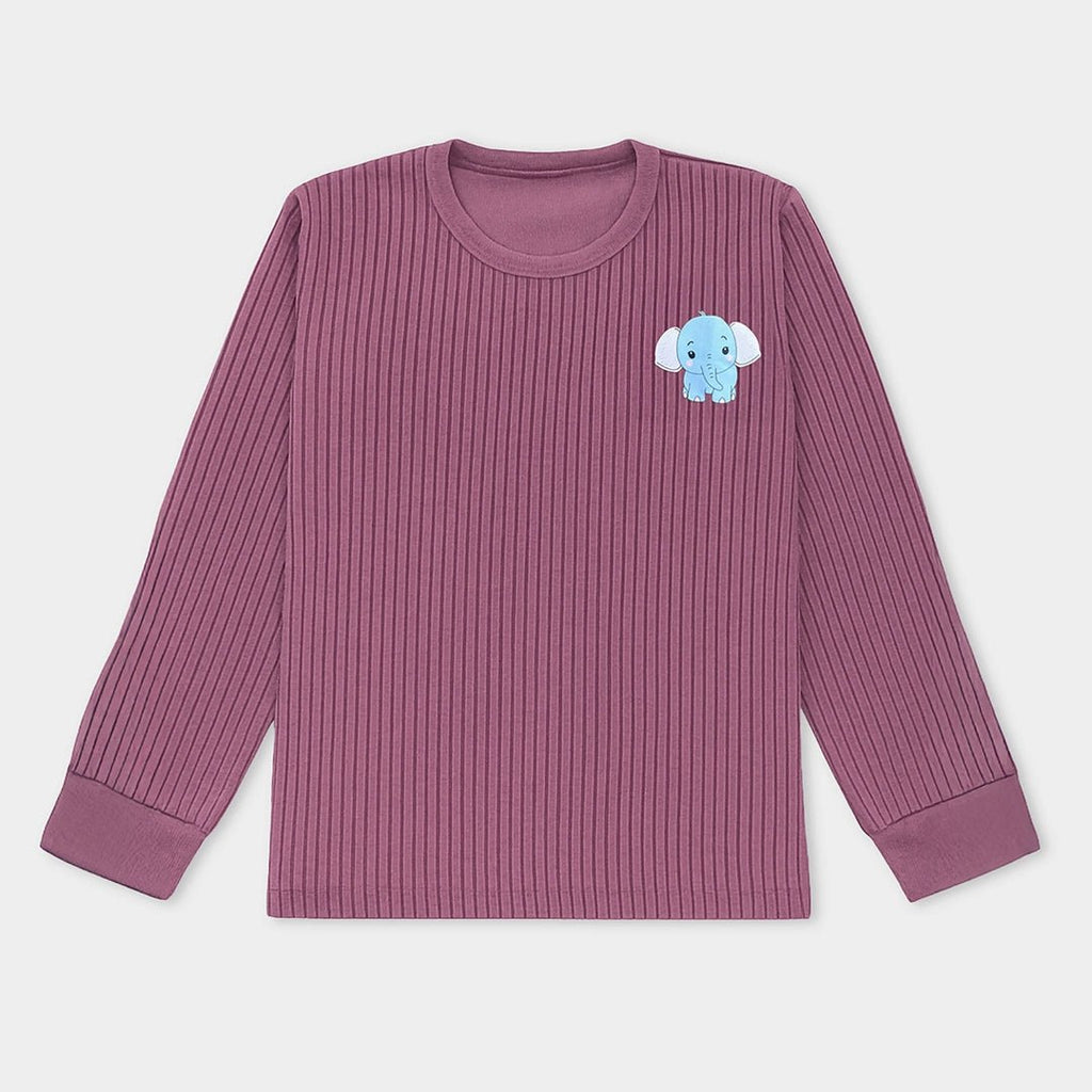 3PK Blended Rib Knit Full Sleeve Thermal Full Sleeve Thermal 5
