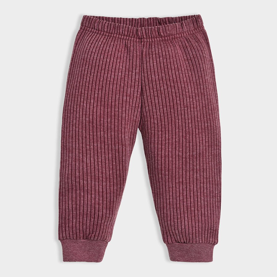 3Pk Blended Rib Knit Thermal Lower Thermal Lower 2
