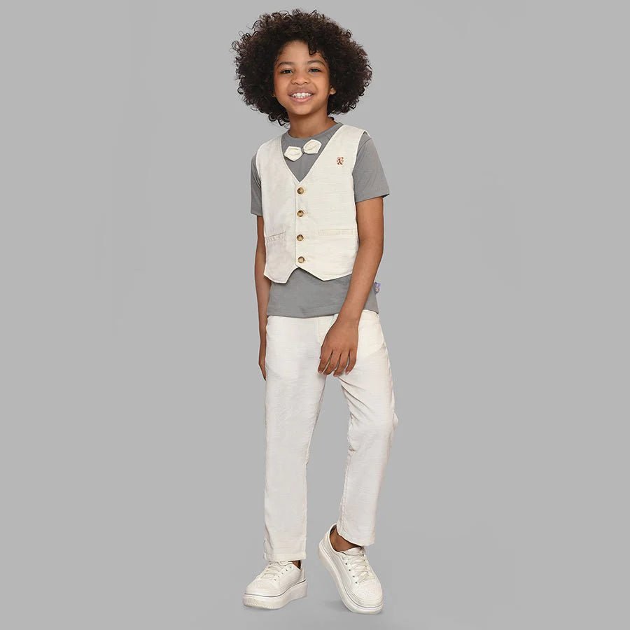 3Pk Cotton Corduroy Shirt & Trouser Set Shirt & Trouser Set 3