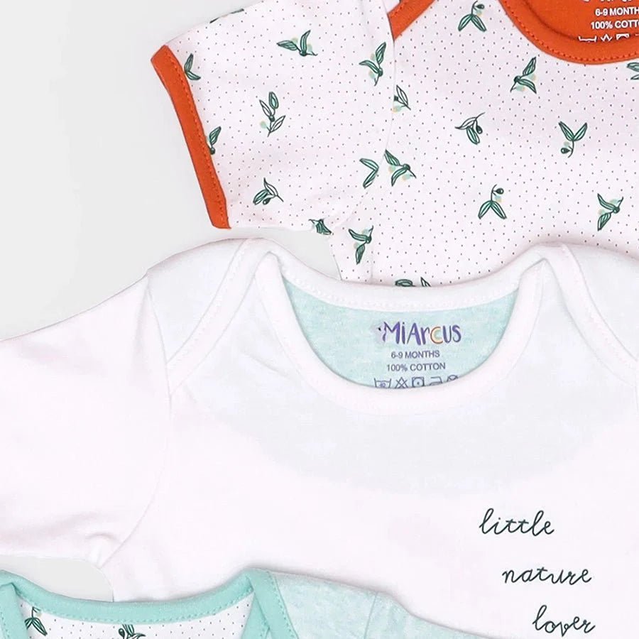 3Pk Cotton Interlock Romper Romper 18