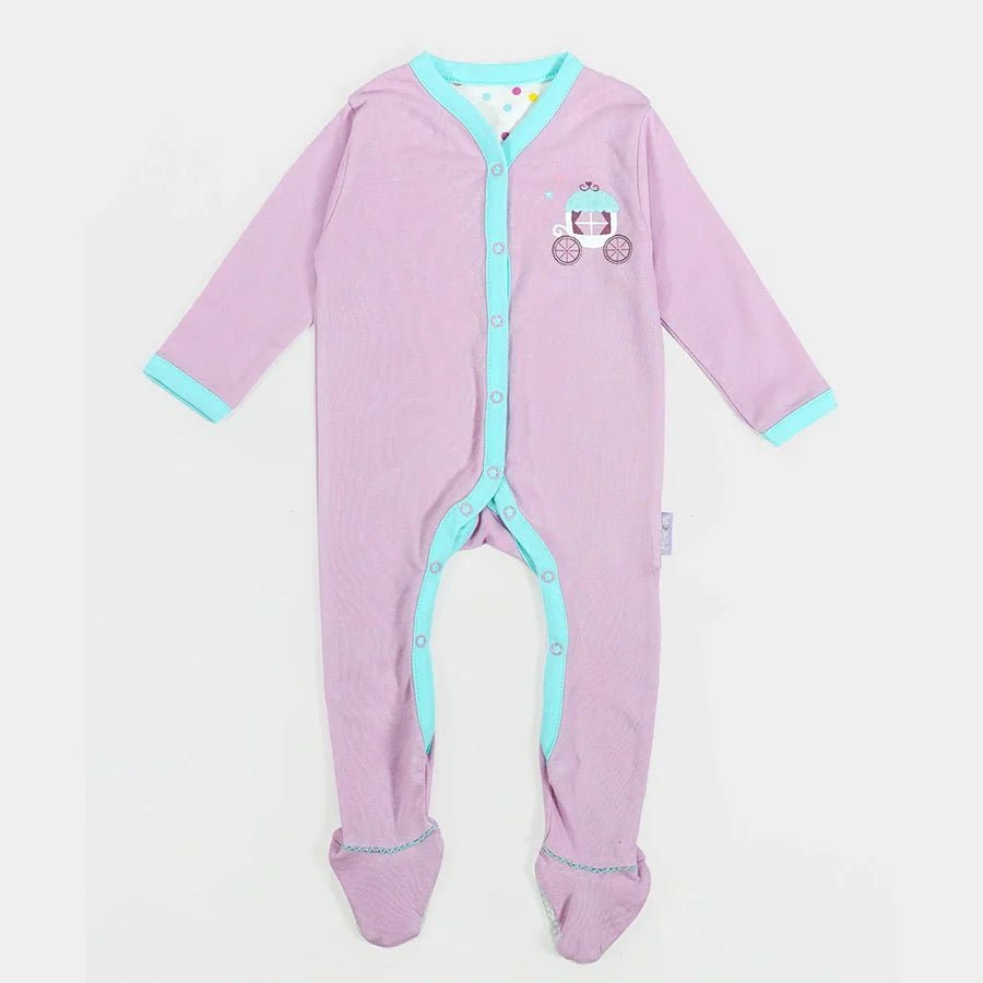 3Pk Cotton Interlock Sleep Suit Sleep Suit 4