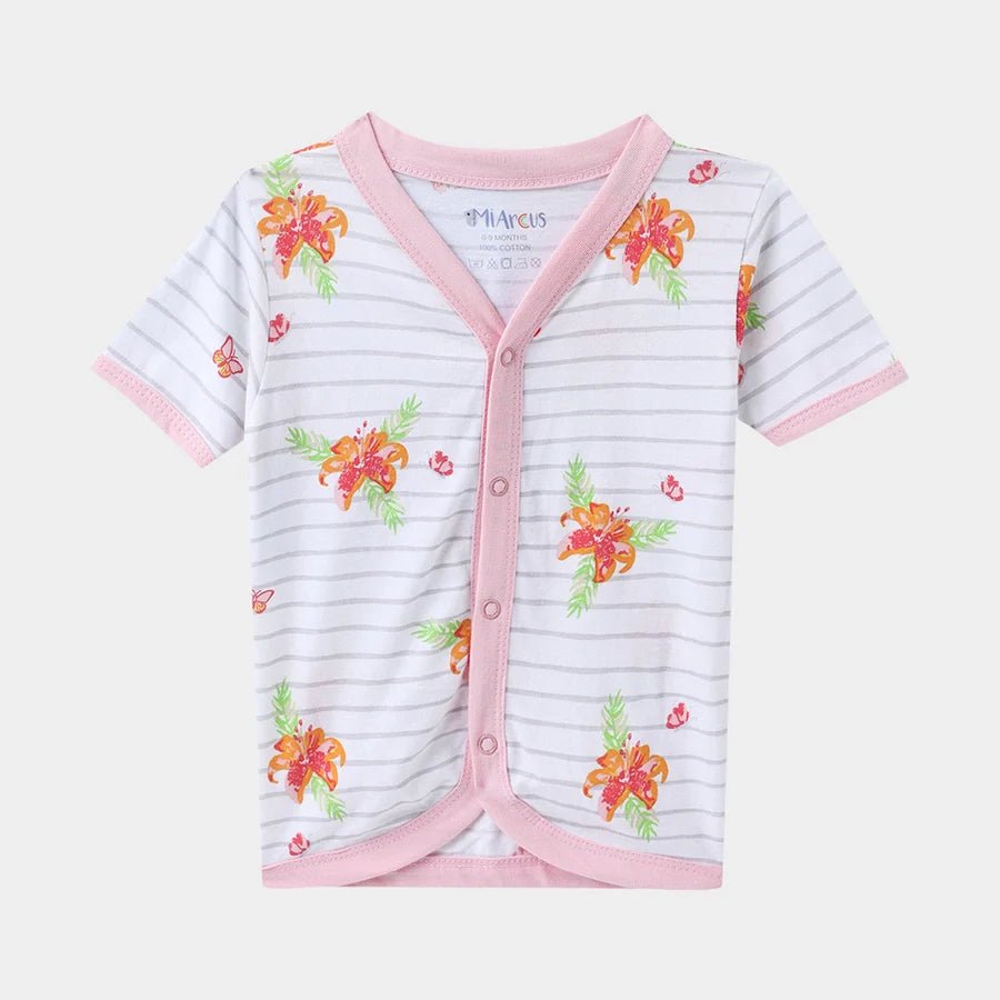 3Pk Cotton Jersey Front Open Vest Front Open Vest 4