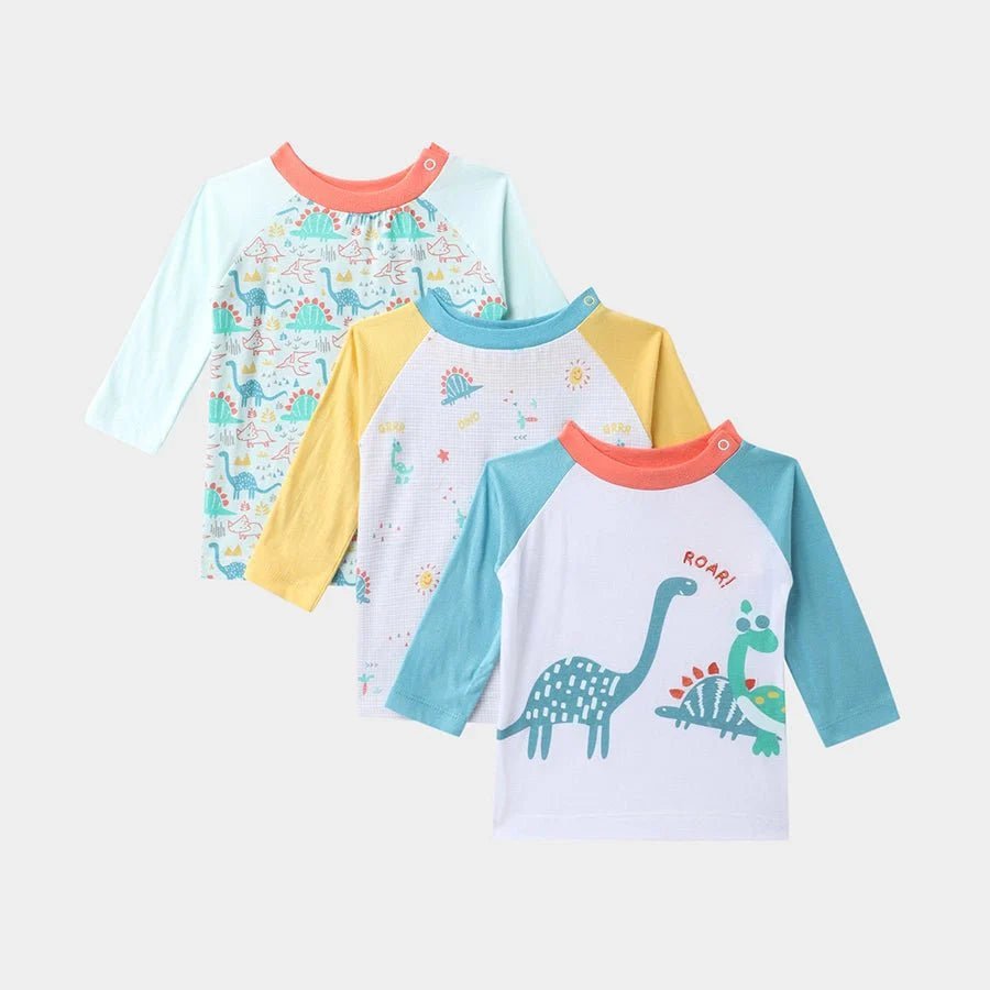 3Pk Cotton Jersey Full Sleeve T-Shirt Full Sleeve T-Shirt 1
