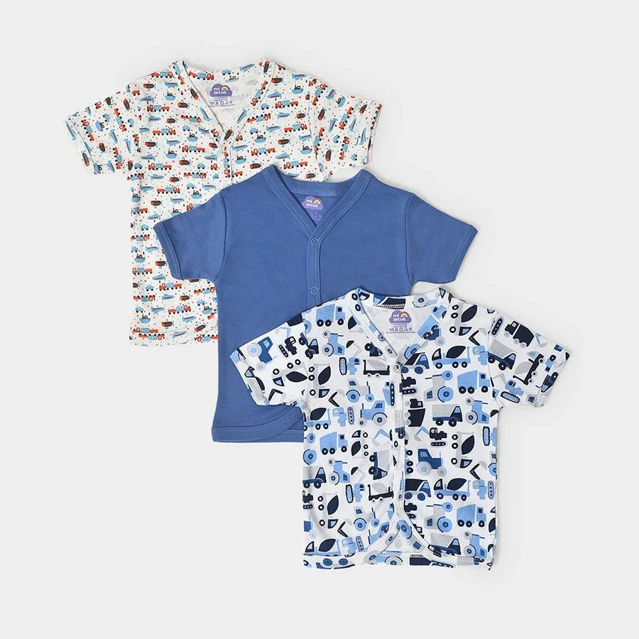 3Pk Cotton Jersey Half Sleeve T-Shirt Half Sleeve T-Shirt 1