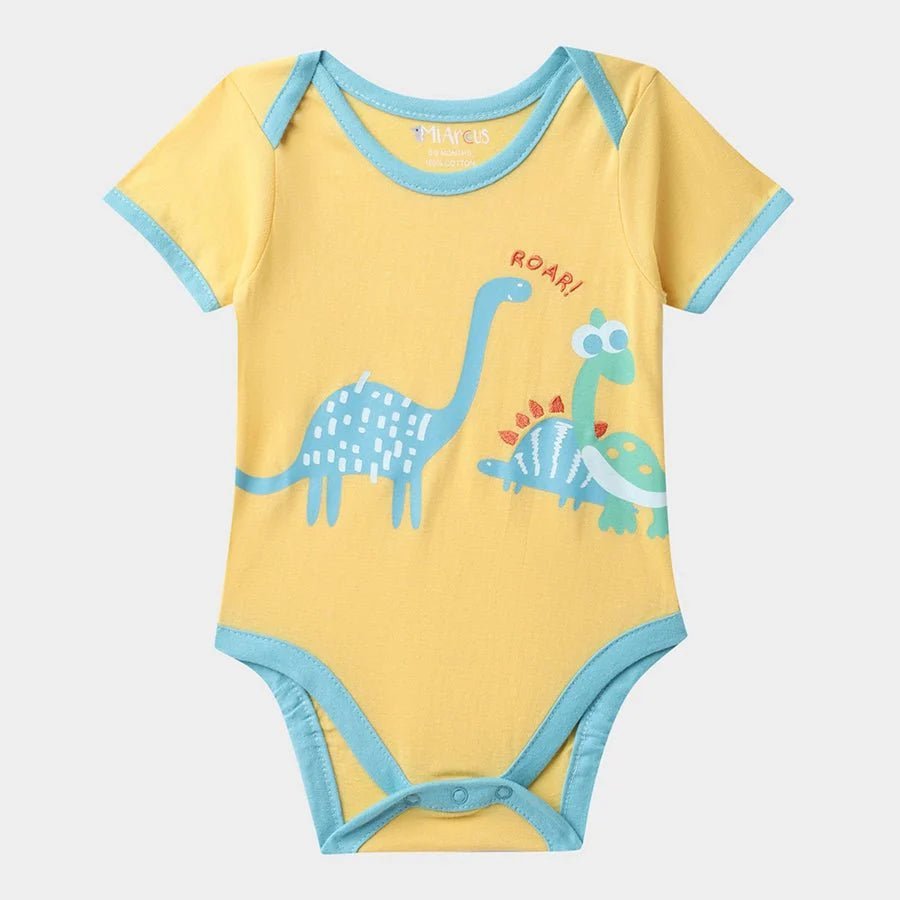 3Pk Cotton Jersey Romper Romper 2