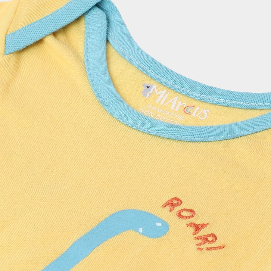 3Pk Cotton Jersey Romper Romper 17