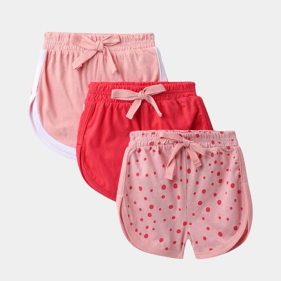 3Pk Cotton Jersey Shorts Shorts 10