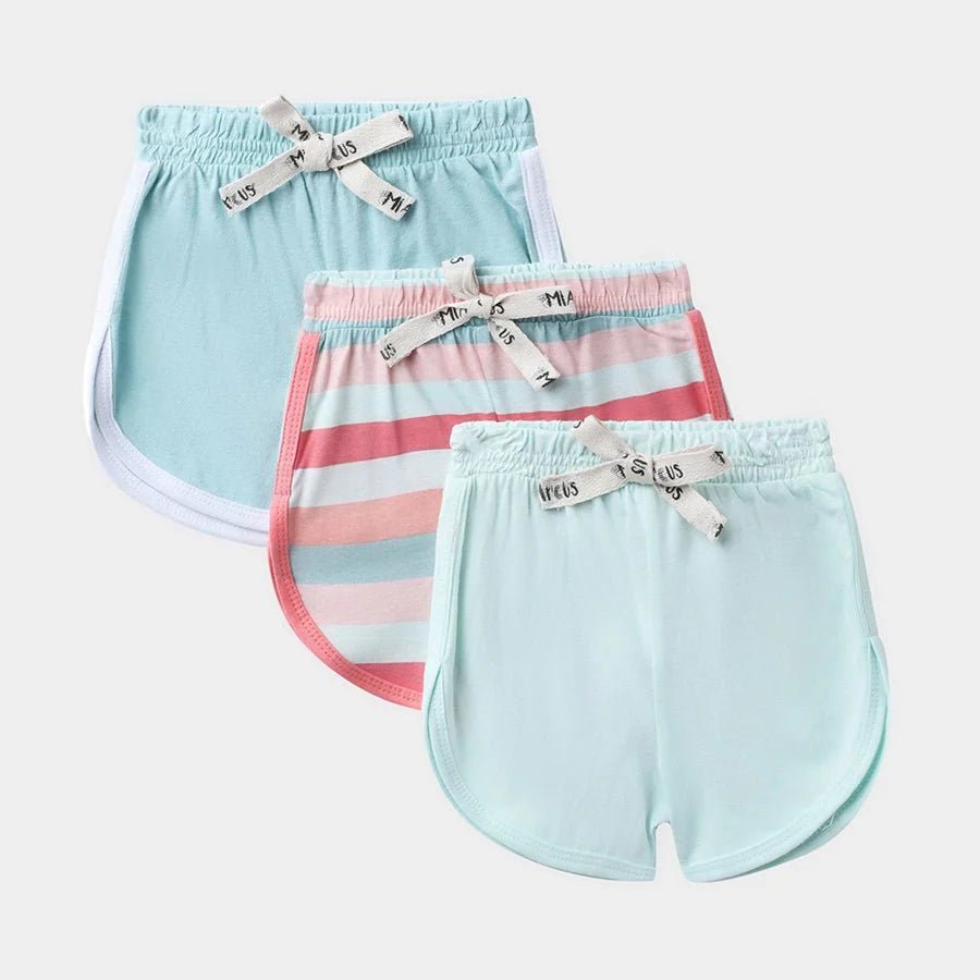3Pk Cotton Jersey Shorts Shorts 10
