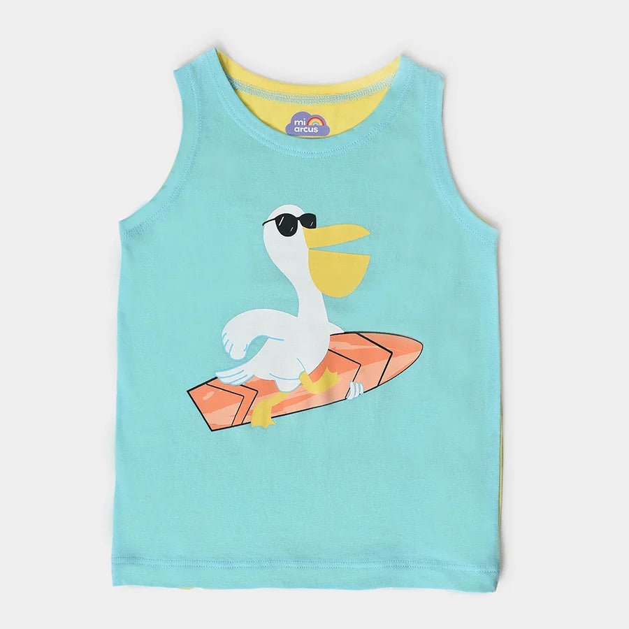 3Pk Cotton Jersey Vest Vest 8
