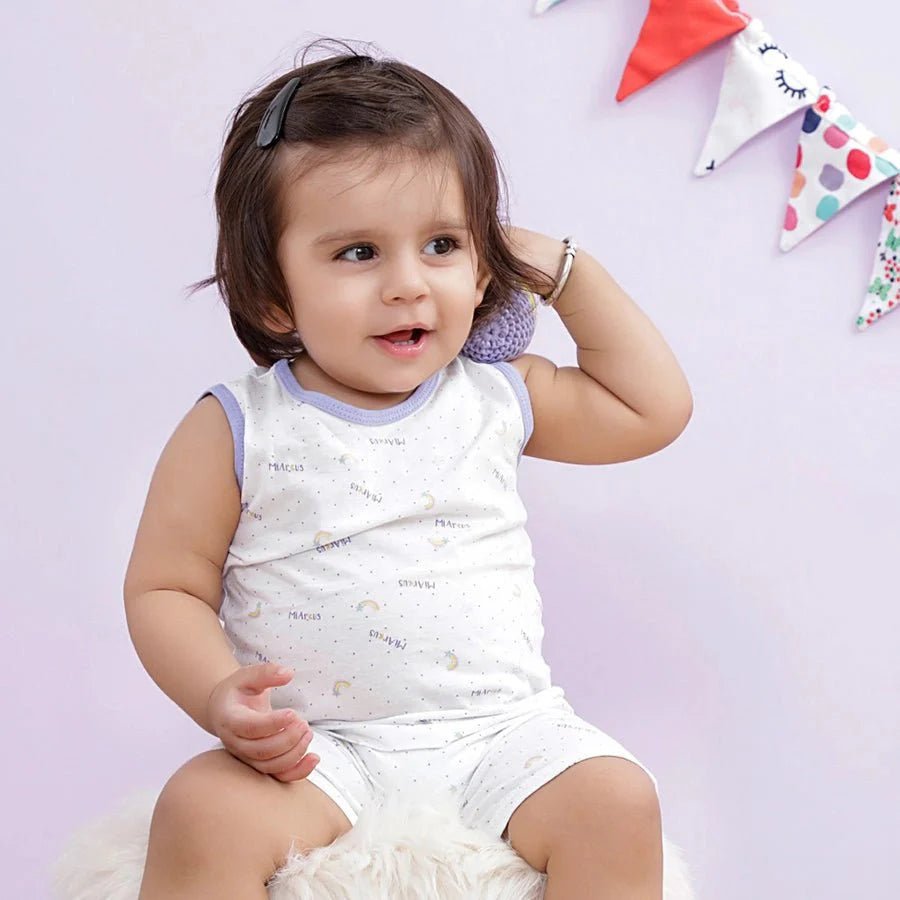 4Pk Cotton Interlock Shorts - Vest Set Shorts - Vest Set 2