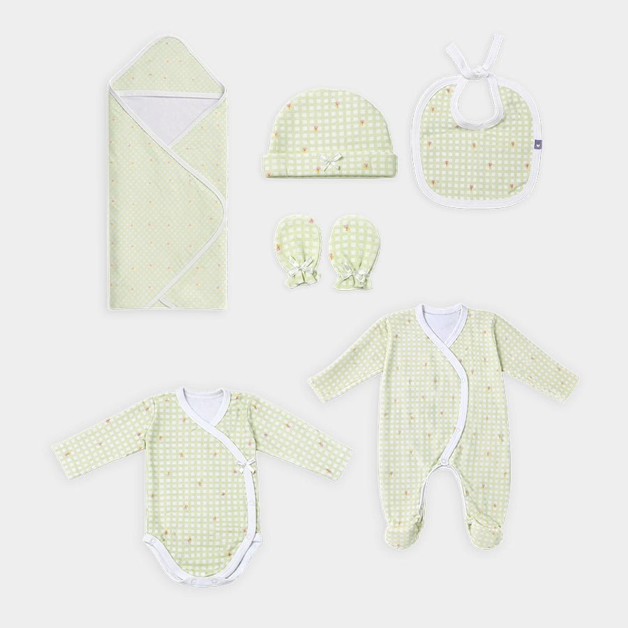 6Pc 100% Cotton Knitted Gift Set Gift Set 1