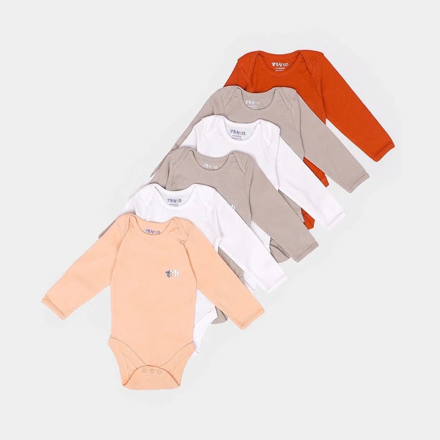 6Pk Cotton Rib Knit Bodysuit Bodysuit 1