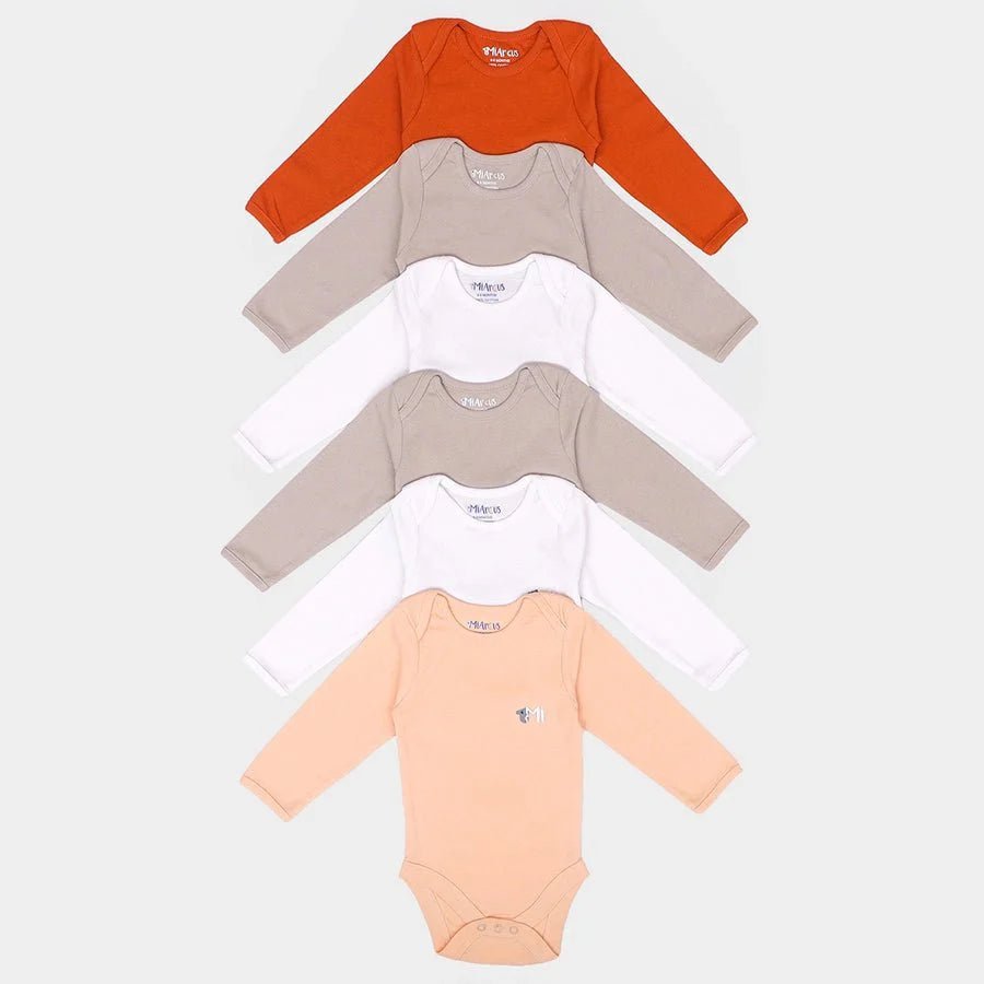 6Pk Cotton Rib Knit Bodysuit Bodysuit 2