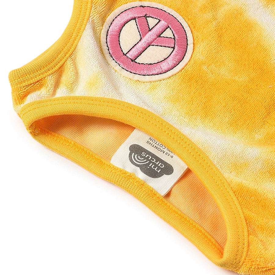 Playful Unisex Terry Knitted Vest & Shorts Set Clothing Set 6
