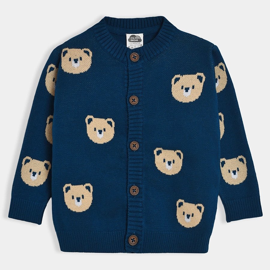 Bear face sweater hot sale