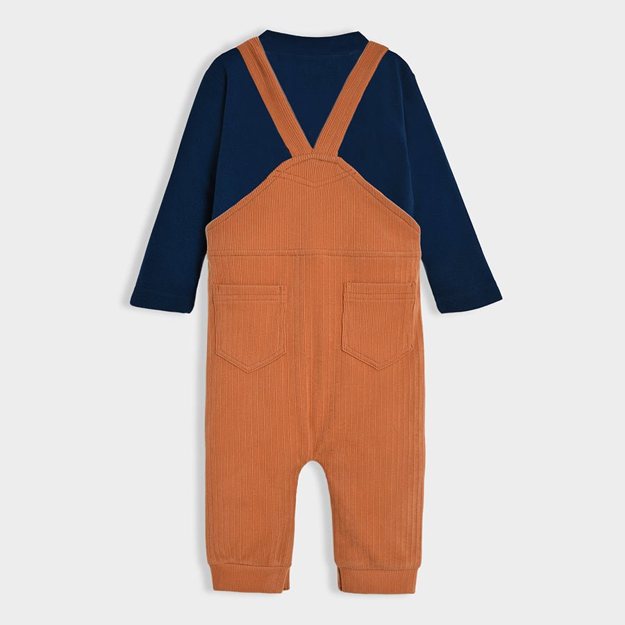 Adventure Brown Dungaree Set Dungaree 2