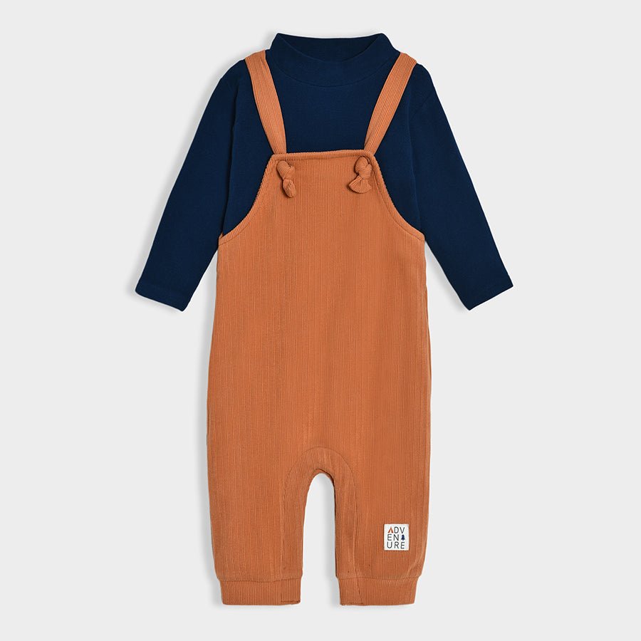 Adventure Brown Dungaree Set Dungaree 1