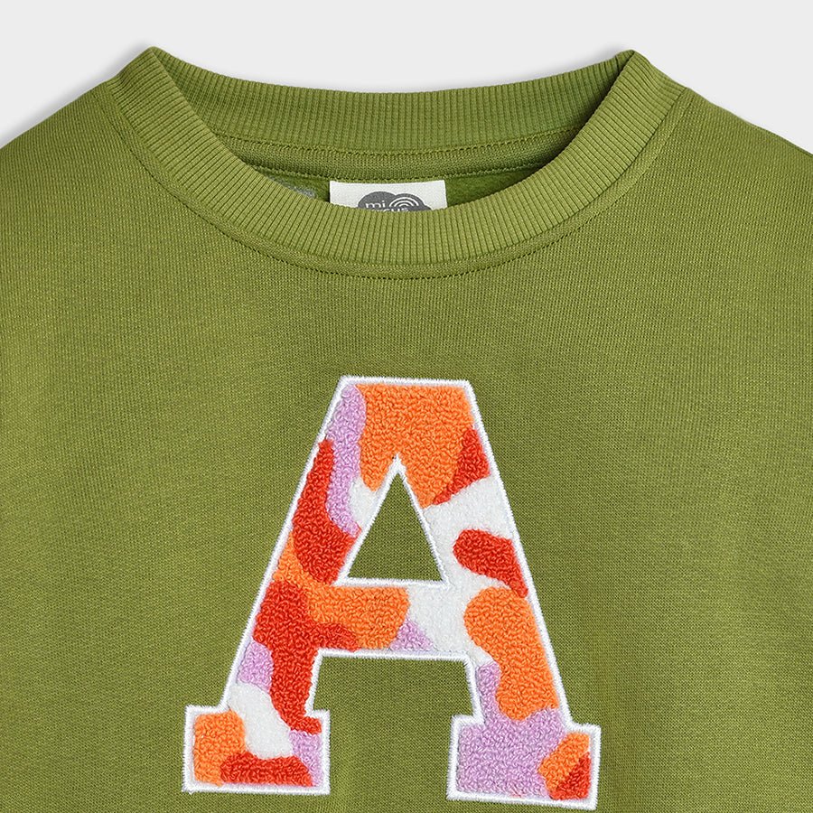 Adventure Camouflage Embroidered Sweatshirt Sweatshirt 4