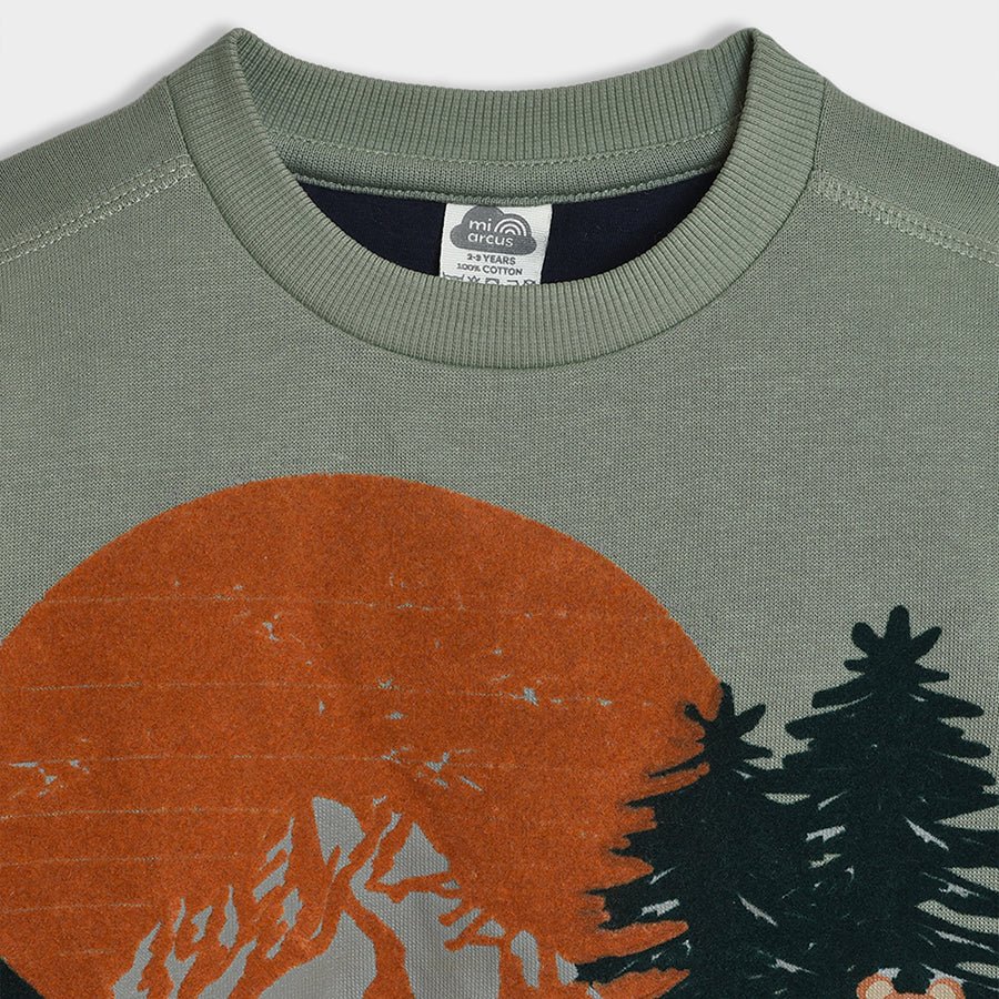 Adventure Explore Printed Sweatshirt Sweatshirt 4