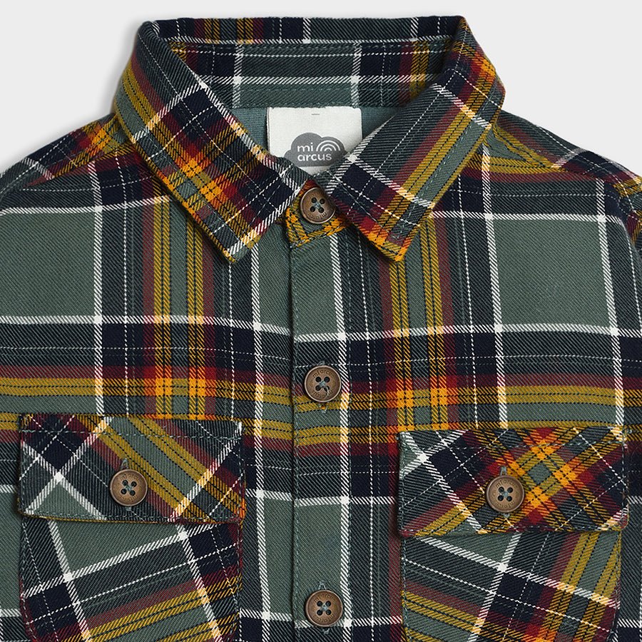 Adventure Green Flannel Shirt Shirt 4