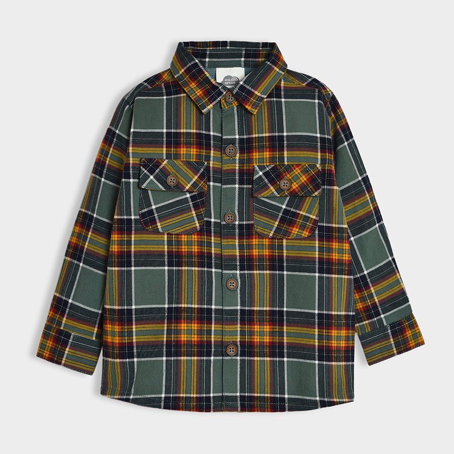 Adventure Green Flannel Shirt Shirt 2