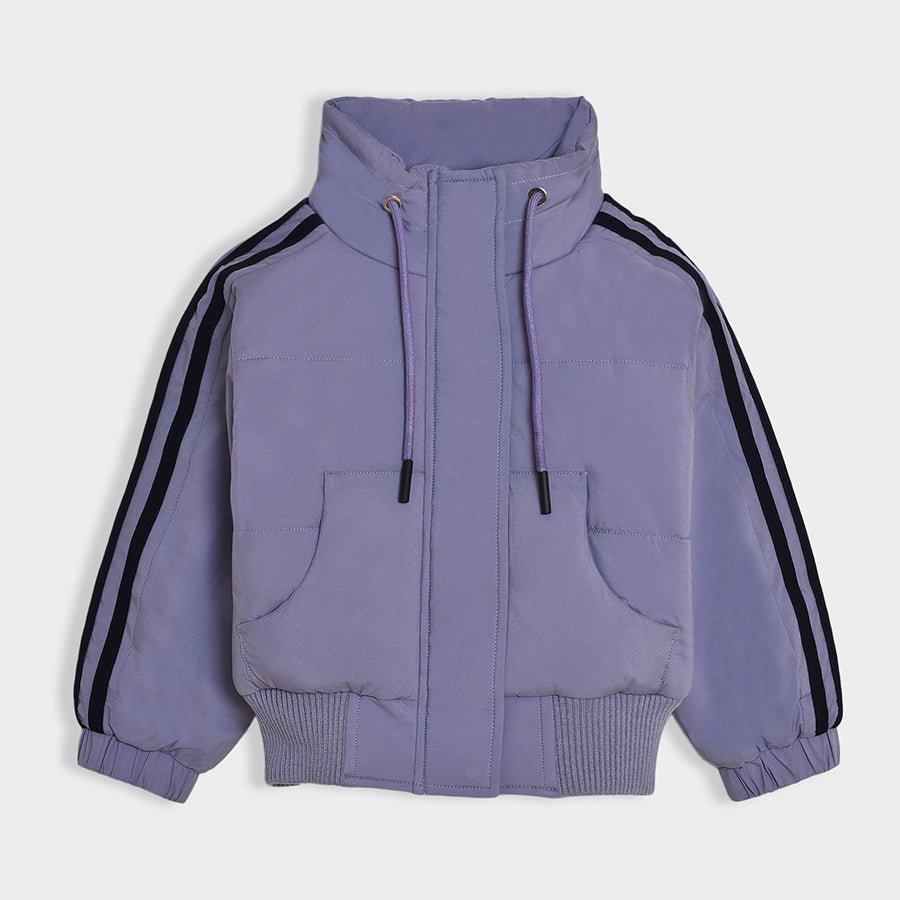 Adventure Solid Lavender Jacket Jacket Full Sleeves 2