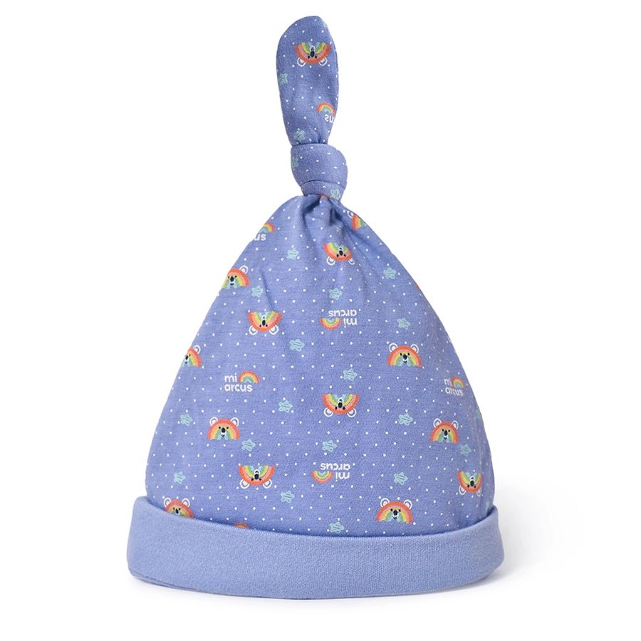 Arcus Hello Gift set with Cap, Booties, Mittens and Bib Pack of 4 Gift Set 2